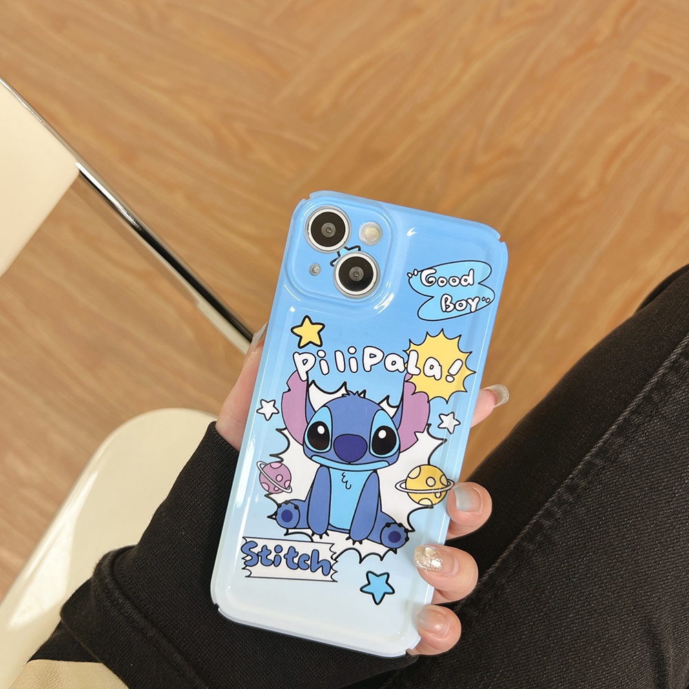 เคสโทรศัพท์มือถือ-ป้องกันฝุ่น-กันกระแทก-ลายดอกไม้-stitch-แฟชั่น-สําหรับ-iphone-11-13-pro-max-12-14-pro-max