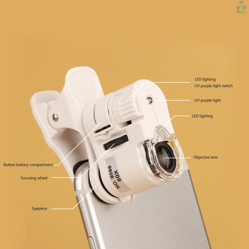 กล้องจุลทรรศน์สมาร์ทโฟน-ขนาดเล็ก-แบบพกพา-19-มาใหม่-60-ชิ้น