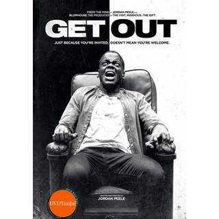 หนังแผ่น DVD Get Out (2017) ลวงร่างจิตหลอน (เสียง ไทย/อังกฤษ ซับ ไทย/อังกฤษ) หนังใหม่ ดีวีดี