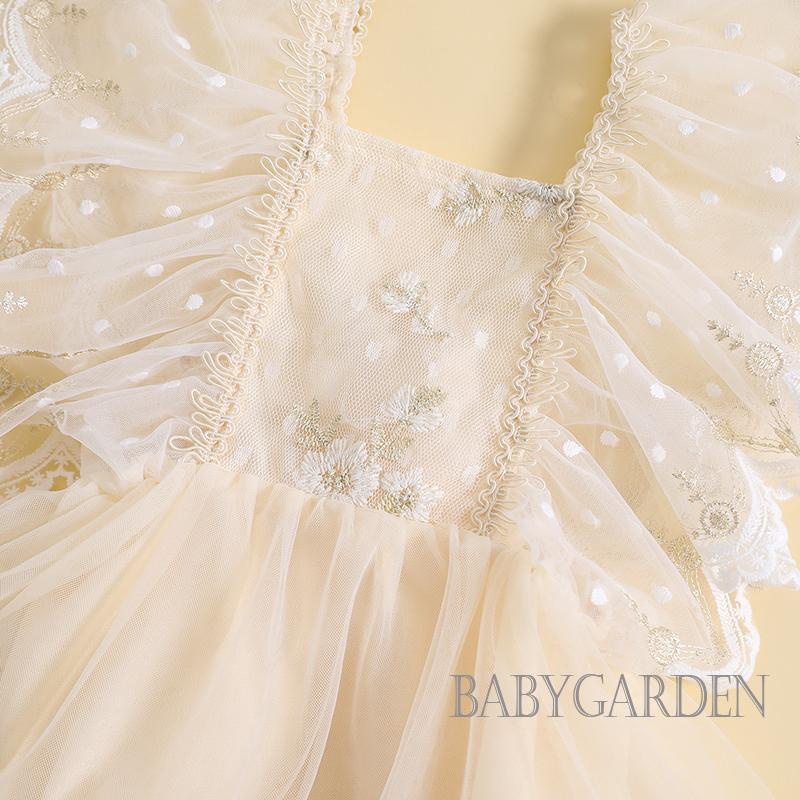 babygarden-ชุดรอมเปอร์-บอดี้สูท-ปักลายดอกไม้-สไตล์ฤดูร้อน-สําหรับเด็กผู้หญิง