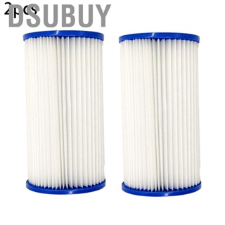 Dsubuy 2Pcs Swimming Pool Filter Replacement Cartridges for Intex Easy Set Type A or C