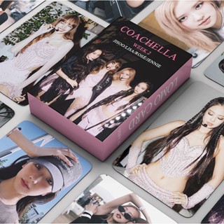 BLACKPINK Card โปสการ์ด Coachella WEEK 2 LOMO Card 55 ชิ้น/กล่อง