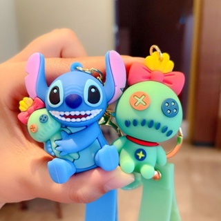 พวงกุญแจ จี้รูป Stitch Xiaojin Series น่ารัก สวยหรู แฟชั่นสําหรับผู้หญิง ขายส่ง