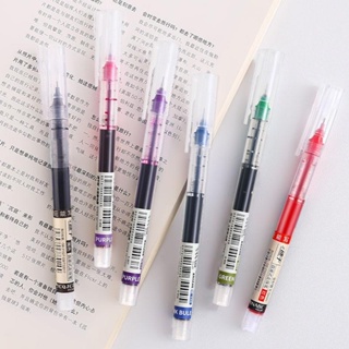 ปากกาเจล 0.5 มม. 13 สี สีฟ้า สีดํา แห้งเร็ว เครื่องเขียน