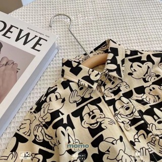 พร้อมส่ง ขายดี ใหม่ เสื้อเชิ้ต ผ้าฝ้าย ผ้าลินิน พิมพ์ลายการ์ตูน สไตล์เกาหลี แฟชั่นฤดูร้อน สําหรับเด็กผู้ชาย 2023