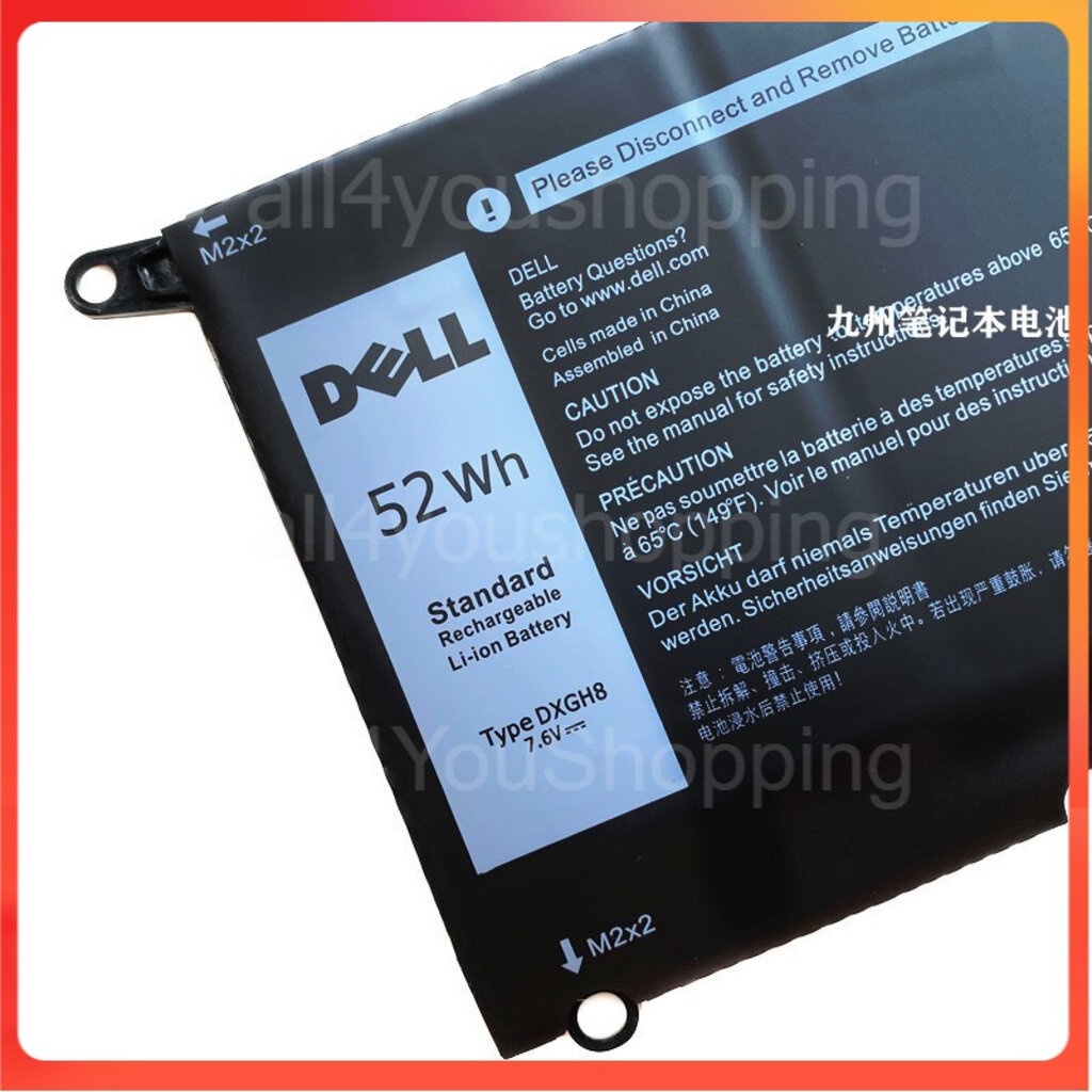 battery-ใหม่แท้-dell-xps-9370-9380-5390-dxgh8-รหัสแบต-hk6n5