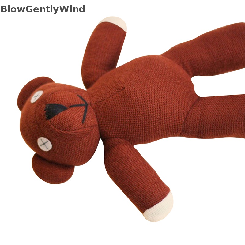 blowgentlywind-ตุ๊กตาฟิกเกอร์-mr-bean-teddy-bear-สีน้ําตาล-แบบนิ่ม-ขนาด-23-ซม