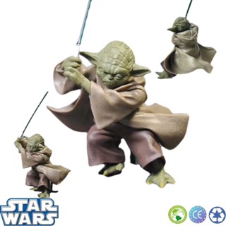 ฟิกเกอร์ Jedi Knight Master Yoda star Wars Darth Vader Revenge ของเล่นสําหรับเด็ก