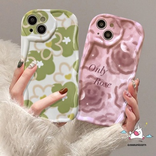 เคสโทรศัพท์มือถือนิ่ม ขอบโค้ง ลายดอกกุหลาบ 3D สีชมพู สําหรับ Realme C31 C53 C35 C11 5 7i 5i 6i 5s 9i C55 C25 C30 C15 C33 C21Y C25s C12 C25Y C21 C17 C2 C20 C20A C3 C1