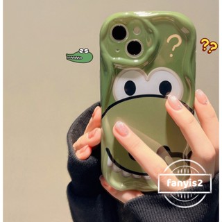 เคสโทรศัพท์ซิลิโคน TPU แบบนิ่ม ลายการ์ตูนจระเข้ สําหรับ Samsung A05 A05s A14 A34 A04 A13 A54 A24 A23 A03 A52 A52s A03s A02s A12 A22 A51 A32 A50 A30s A50s