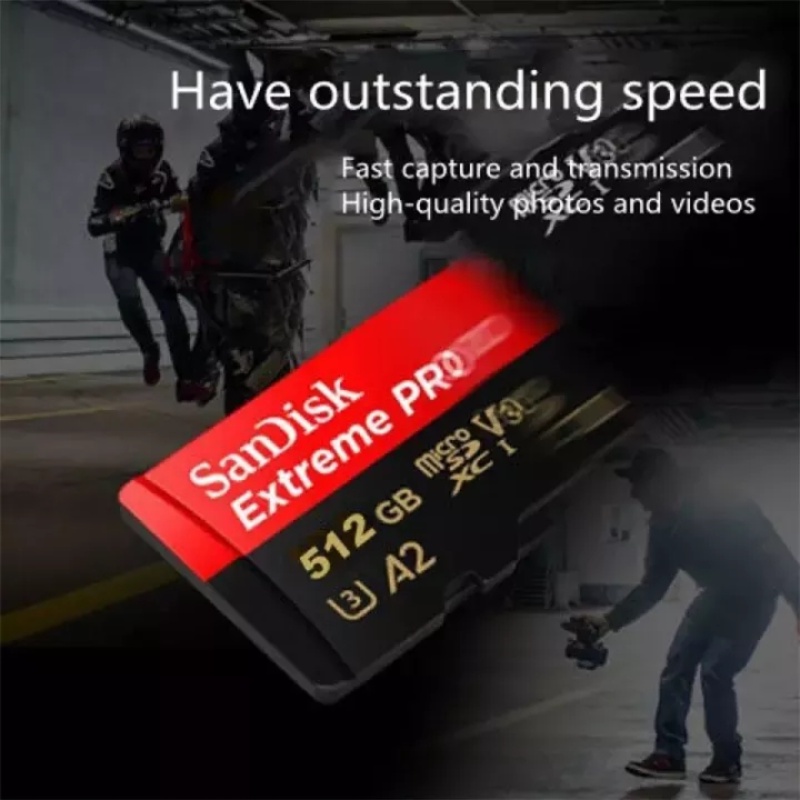 sandisk-extreme-pro-การ์ดหน่วยความจํา-512gb-1tb-256gb-128gb-64gb-32gb-16gb-class10-a2-v30-4k-sdxc-sdhc-ความเร็วสูง-สําหรับมอนิเตอร์-mp4-mp3-กล้อง-tachograph