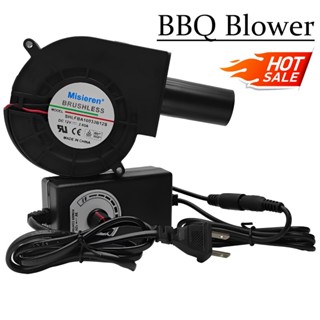 อัพเกรดใหม่ พัดลมโบลเวอร์ Air Blower DC 12V เครื่องเป่าลมแบบพกพา เครื่องเป่าลมทำอาหาร Machine Blower ทรงพลังยิ่งขึ้น