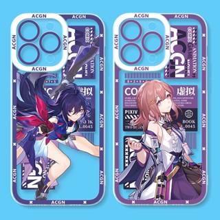 เคสโทรศัพท์มือถือ แบบนิ่ม ลายการ์ตูนอนิเมะ honkai star rail น่ารัก สีโปร่งใส สําหรับ case OPPO A18 A38 A58 A98 A78 A17 A17K A77S A5 A9 A31 A53 2020 A54 A16K A52 A92 A5S A7 A12 A74 A95 A16 A3S A12E A57 A76 A96 A15 A15S A93 A94 F11 Pro Reno 10 7 8 5F 4 5 4F