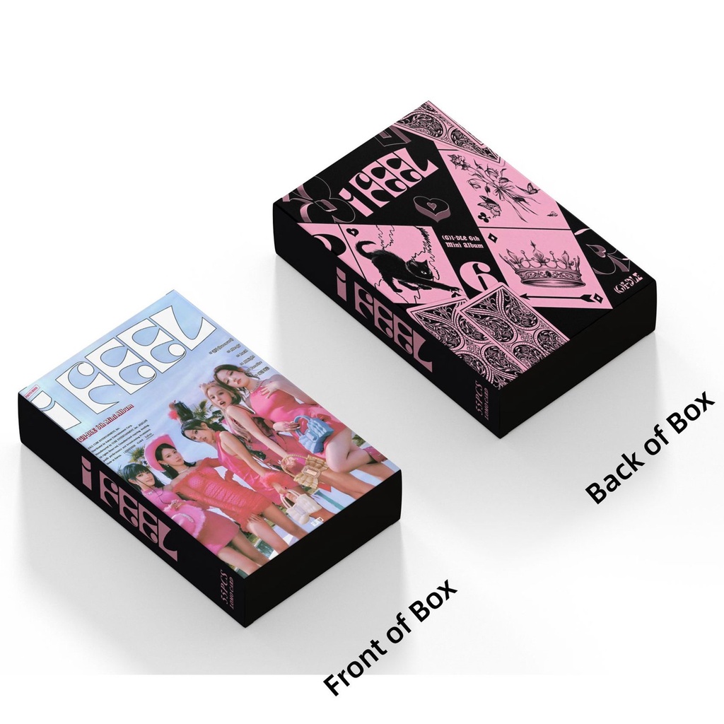 โปสการ์ดโลโม่-อัลบั้ม-i-dle-i-feel-queencard-จํานวน-55-ชิ้น-ต่อกล่อง