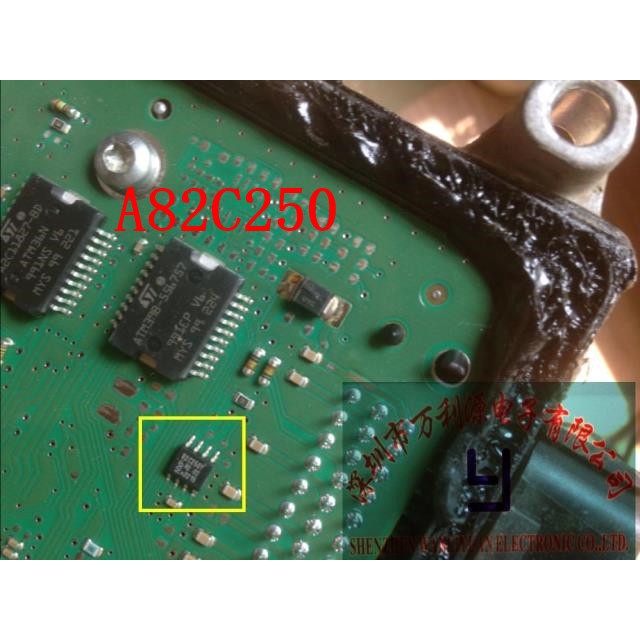 ชิปปั๊ม ABS A82C250 82C250Y 82C250 SOP8 สําหรับรถยนต์ Volkswagen Audi ...