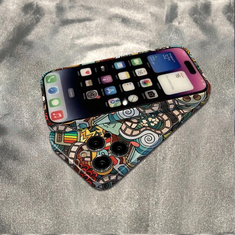 เคสโทรศัพท์มือถือ-กันกระแทก-ลายดาวห้าแฉก-เรียบง่าย-สําหรับ-iphone-12116-1314pro-78-sadg