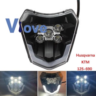 ไฟหน้ารถจักรยานยนต์ LED สําหรับ KTM EXC XC XCF XCW XCF SX SXF SXS 125 150 250 350 450 530 690