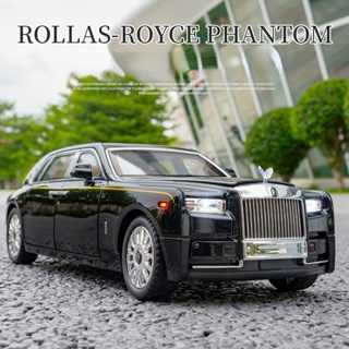 โมเดลรถยนต์ สเกล 1:18 Royce Phantom อัลลอย ของเล่นสําหรับเด็กผู้ชาย ของขวัญวันเกิด