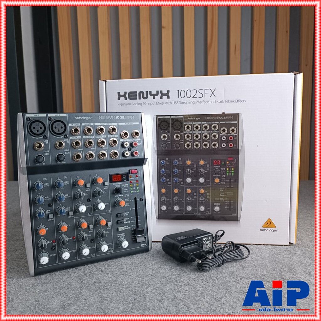 behringer-xenyx-1002sfx-mixer-มิกเซอร์แบบอนาล็อค-10-input-2-bus-mixer-with-xenyx-mic-preamps-british-eqs-and-multi-f