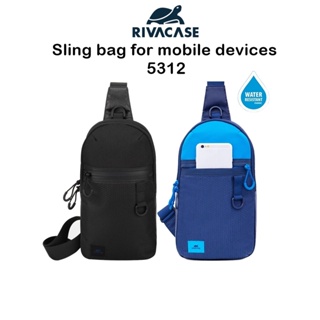 Rivacase 5312 Sling bag for mobile devices กระเป๋าคาดเอวเกรดพรีเมี่ยมจากเยอรมัน สำหรับ อุปกรณ์ต่างๆ (ของแท้100%)