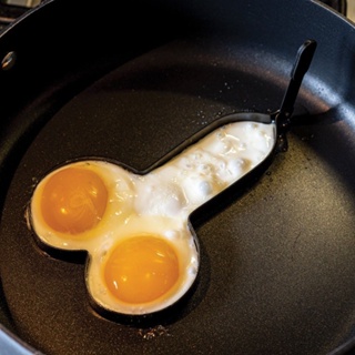 แม่พิมทำไข่ดาวรูปกระปู๋ใหญ่ (สำหรับไข่ 2 ใบ)