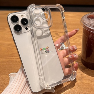 เคสโทรศัพท์มือถืออะคริลิคใส กันกระแทก ลายการ์ตูน One Piece สําหรับ iPhone 14 13 12 Pro Max 11 XR XS 7 8 Plus SE 2020
