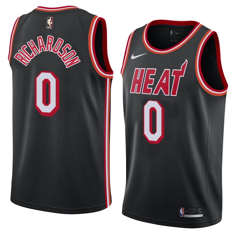 miami-heat-jersey-0-josh-richardson-เสื้อสเวตเตอร์ของเสื้อบาสเก็ตบอล-nba-jersey