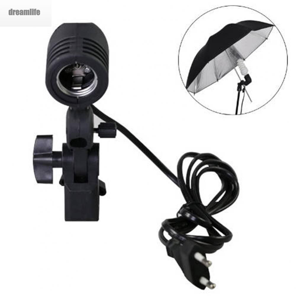 dreamlife-single-lamp-head-e27screw-with-umbrella-hole-lamp-holder-photography-lamp-holder