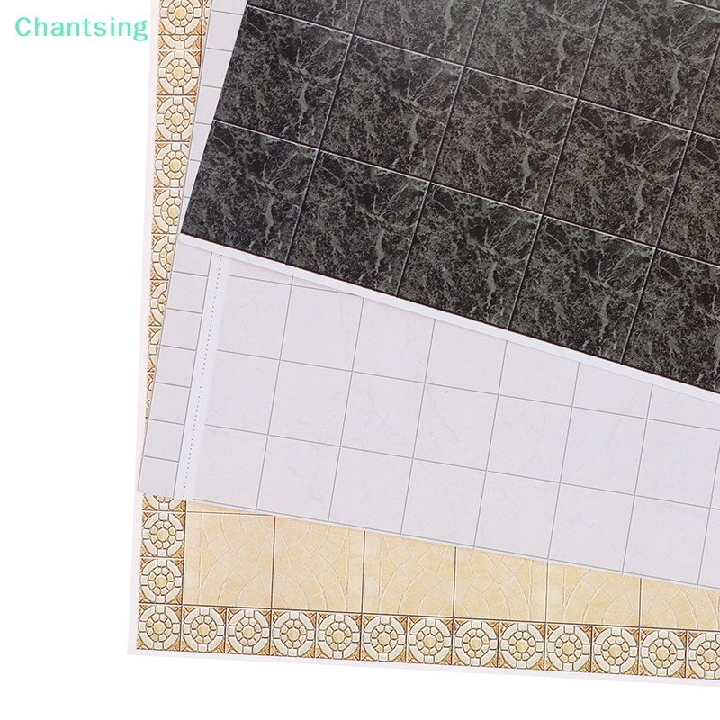 lt-chantsing-gt-สติกเกอร์วอลเปเปอร์-แฮนด์เมด-diy-สําหรับตกแต่งห้องน้ํา-ห้องนั่งเล่น-บ้านตุ๊กตา-2-ชิ้น