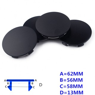 ฝาครอบล้อรถยนต์ พลาสติก ABS คุณภาพสูง แบบเปลี่ยน 4 ชิ้น