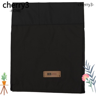 CHERRY3 ผ้ากันเปื้อนเชฟทําอาหาร ผ้ากันเปื้อน 2 ช่อง กระเป๋าเครื่องมือ กระเป๋ากันน้ํา สายคล้องคอปรับได้ สําหรับของขวัญวันเกิด