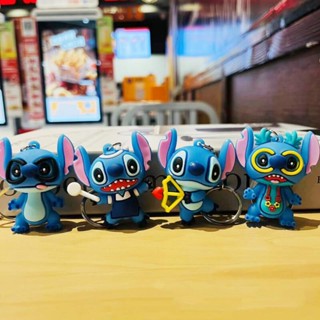 พวงกุญแจ จี้ตุ๊กตาการ์ตูน Stitch น่ารัก สําหรับห้อยกระเป๋า