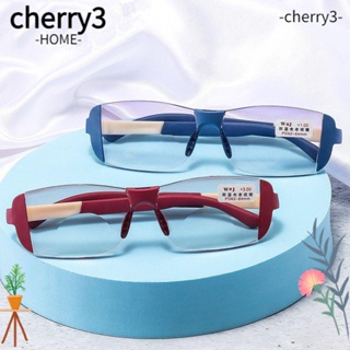 Cherry3 แว่นตาอ่านหนังสือ กรอบเบาพิเศษ ป้องกันสายตา สไตล์วินเทจ ใส่สบาย