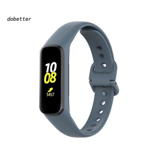 &lt;Dobetter&gt; สายนาฬิกาข้อมือซิลิโคน กันน้ํา กันตก สําหรับ Samsung Galaxy Fite R375