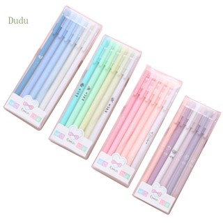 Dudu ปากกาหมึกเจล สีมาการอง 0 5 มม. 6 ชิ้น