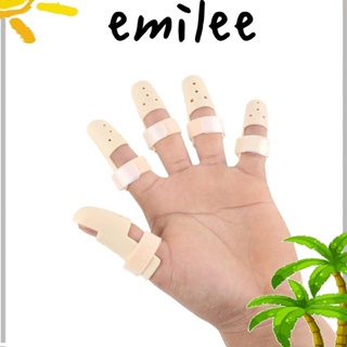 Emilee อุปกรณ์ป้องกันนิ้วมือ ปรับตรงได้ บรรเทาอาการปวดข้ออักเสบ