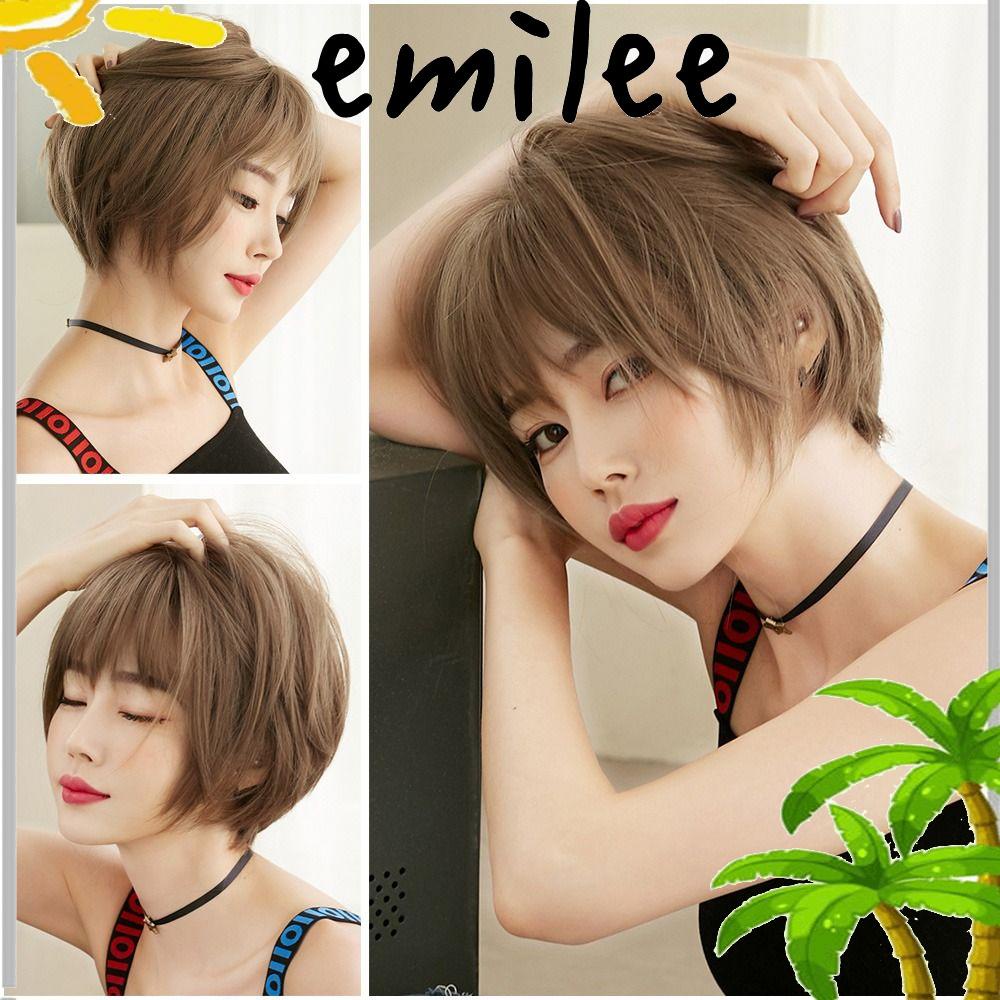 emilee-วิกผมสั้น-แบบหยักศกธรรมชาติ-สําหรับผู้หญิง