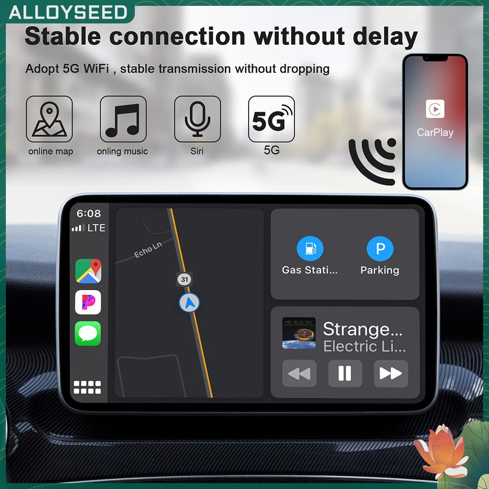 เมล็ดพันธุ์อัลลอย-คุณภาพสูง-อะแดปเตอร์-carplay-ไร้สาย-สําหรับ-android-apple-ไร้สาย-5ghz-wifi-อัพเดทออนไลน์