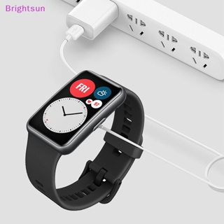 Brightsun อะแดปเตอร์สายชาร์จ USB 2pin แบบพกพา สําหรับ Honor Watch ES Huawei Band 7 Honor Band 6 6 Pro Mini Smart Watch