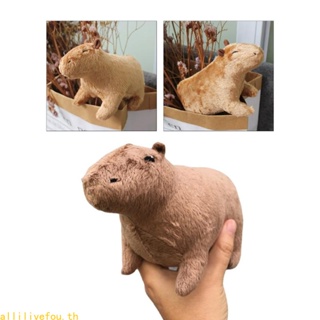 Live Fluffys Capybaras Plush Capybaras Stuffed Capybaras ของเล่นยัดไส้ Capybaras Plushies Capybaras To