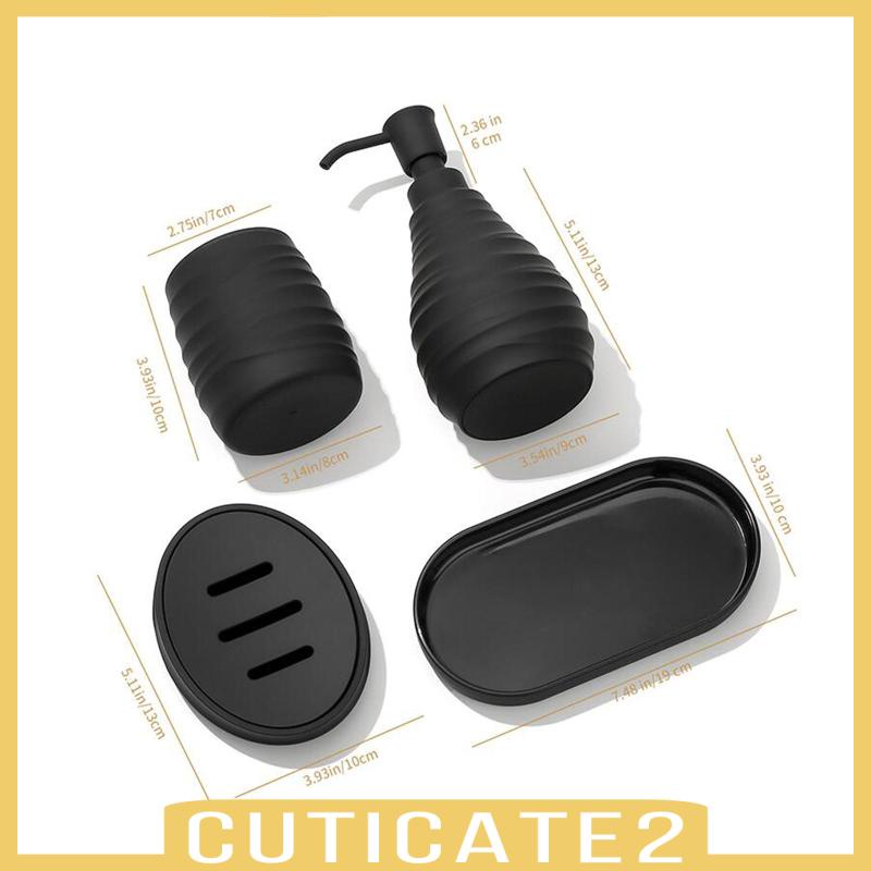 cuticate2-ชุดอุปกรณ์เสริมในห้องน้ํา-สไตล์โมเดิร์น-4-ชิ้น