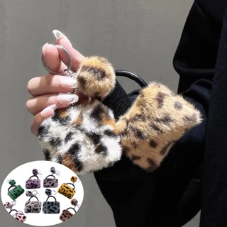 พวงกุญแจ จี้ตุ๊กตาเสือดาวน่ารัก ขนาดเล็ก เหมาะกับของขวัญ สไตล์เกาหลี สําหรับผู้หญิง