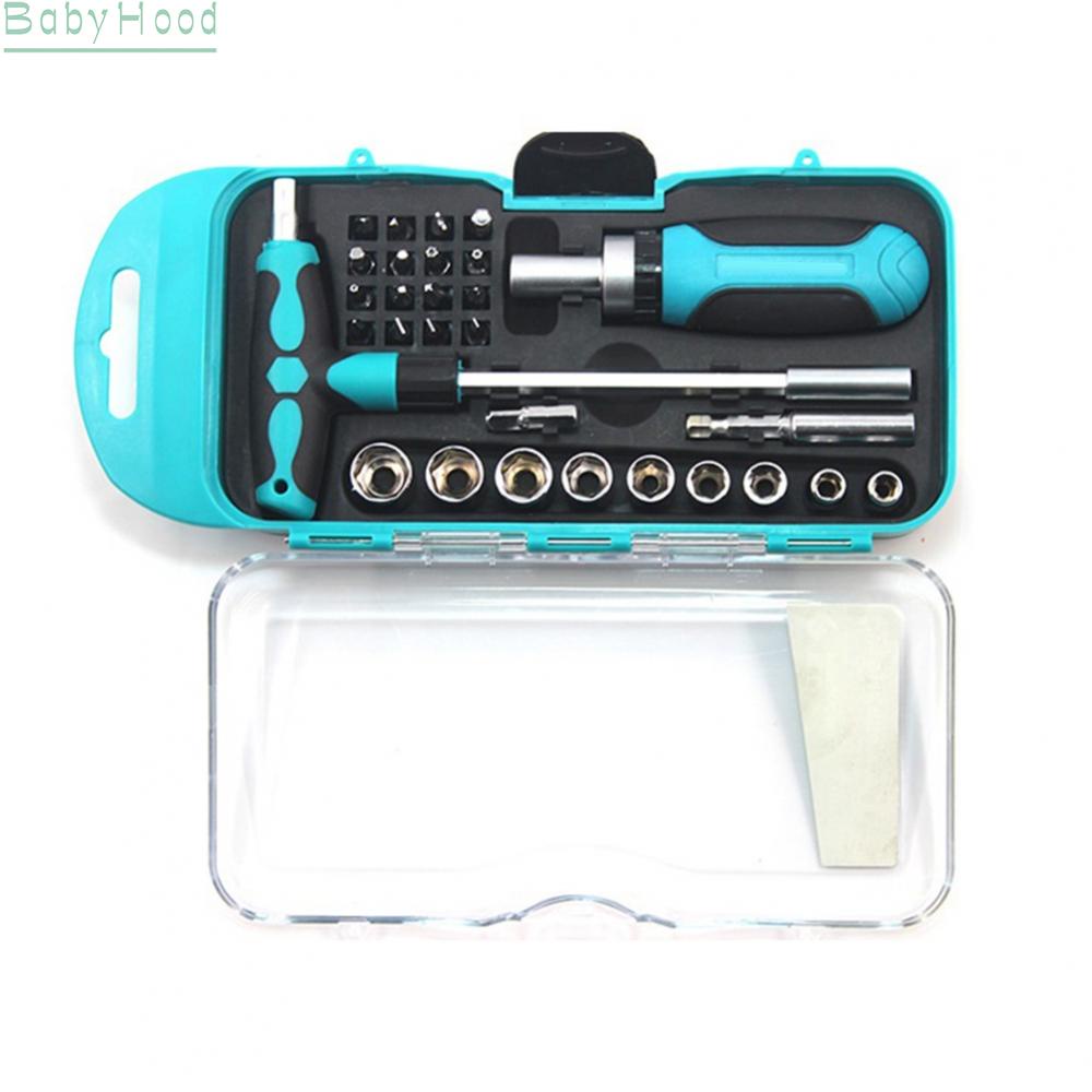 big-discounts-29pc-high-torque-ratchet-slotted-corss-screwdriver-wrench-torx-hex-driver-socket-bbhood