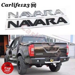 ใหม่ สติกเกอร์ตราสัญลักษณ์ Nissans Navara Navara Is Labeled with The Engine Hood and a Front Letter Pickup Off-road สําหรับติดกันชนหลังรถยนต์ รถบรรทุก