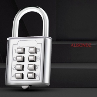 Alisondz กุญแจ โลหะผสมสังกะสี เพื่อความปลอดภัย สําหรับล็อคกระเป๋าเดินทาง ตู้กับข้าว รหัสผ่าน รหัสผ่าน ตัวเลข