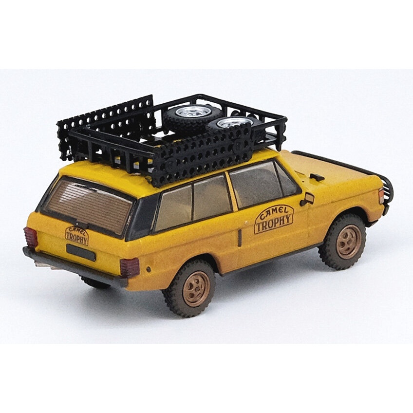 authentic-inno64-1-64-range-rover-classic-camel-trophy-1982-พร้อมกับ-dust-effect-w-tool-box