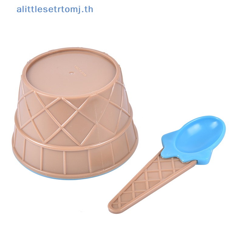 alittlese-ชามไอศกรีม-พร้อมช้อน-6-สี-สําหรับเด็ก-คู่รัก-th