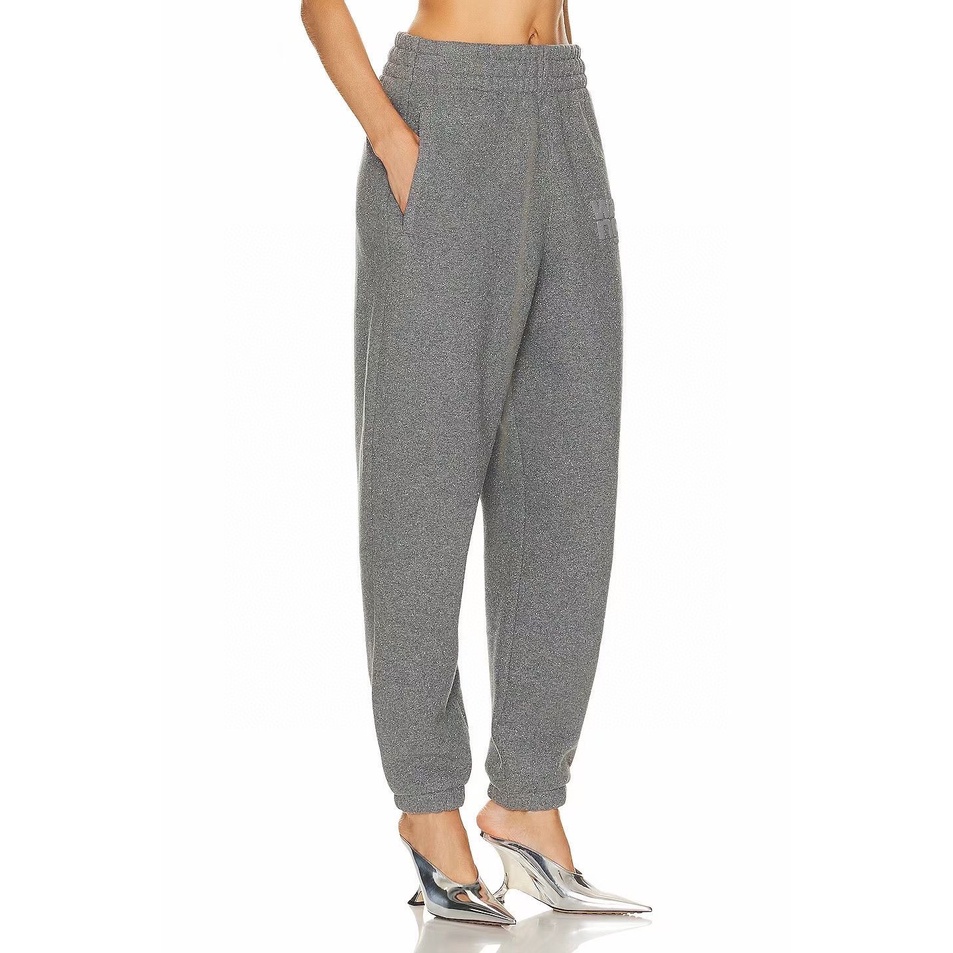qvk-alexa-r-w-g-aw-2023-autumn-and-winter-new-fine-glitter-plus-velvet-sweatpants-casual-fashion-all-match-high-waist-elastic-waist-casual-pants-womens-personality