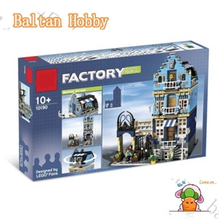 Baltan Toy BH1 โมเดลตัวต่อ รูปถนนมาร์เก็ต 10190 15007 ของเล่นสําหรับเด็ก180063/ บล็อกตัวต่อ / ของเล่น / ET8M