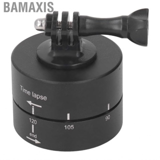 Bamaxis Panoramic Panning Base  High Compatibility Time Lapse  Aluminum Alloy 360 Degree Rotation for Photography